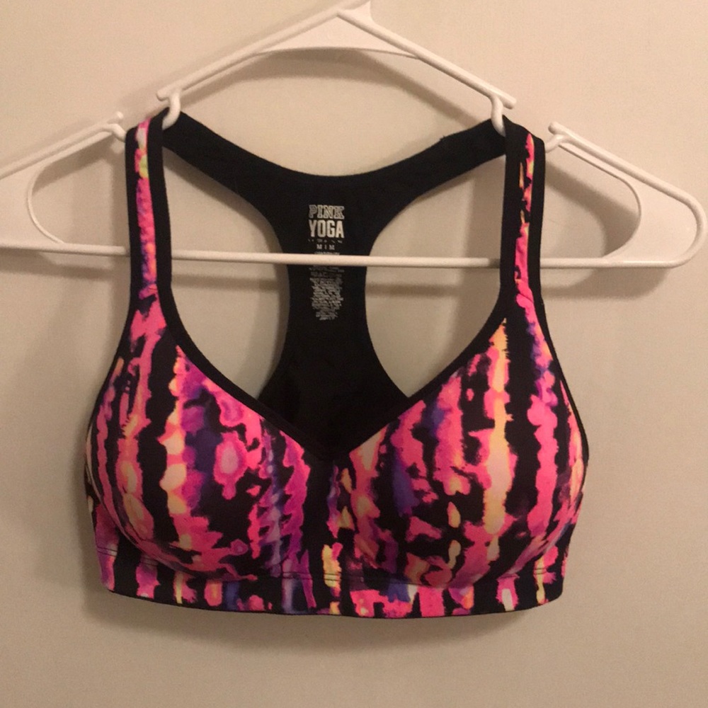 Pink Yoga Sports Bra- M